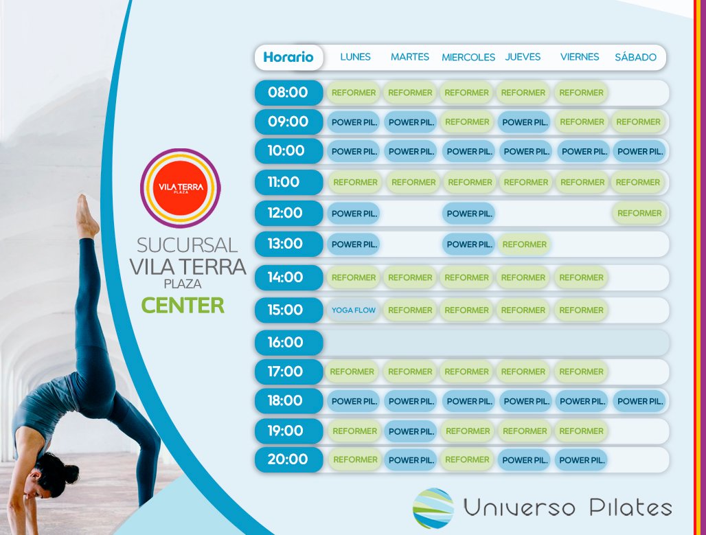 Horarios 2021